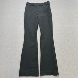 Old Navy Pants Women's 10 Tall Black High Rise Pixie Flare Stretch Bell Bottom